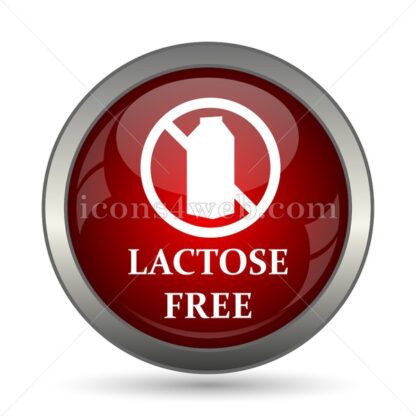Lactose free vector icon - Icons for website