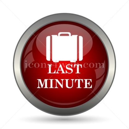 Last minute vector icon - Icons for website