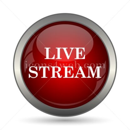 Live stream vector icon - Icons for website