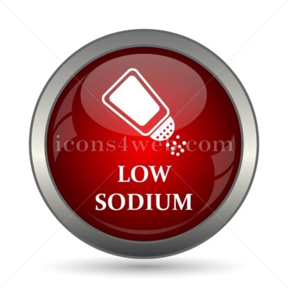 Low sodium vector icon - Icons for website