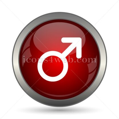 Male sign vector icon - Icons for website