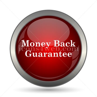 Money back guarantee vector icon - Icons for website
