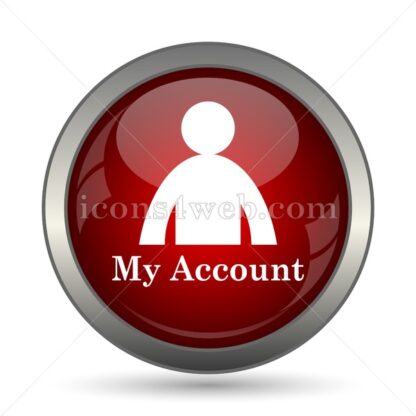 My account vector icon - Icons for website
