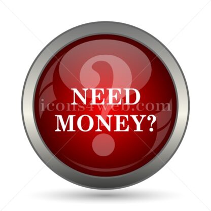 Need money vector icon - Icons for website