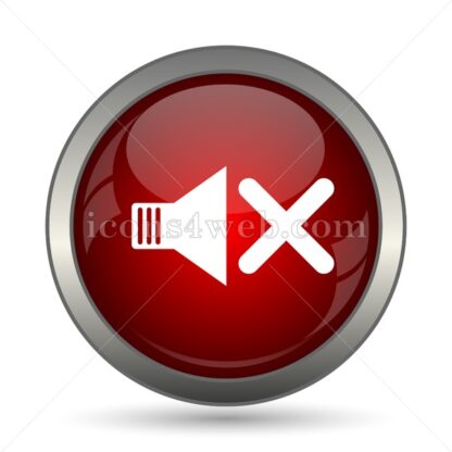 No sound vector icon - Icons for website