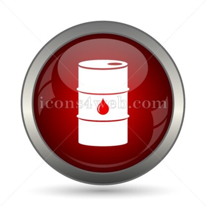 Oil barrel vector icon - Icons for website