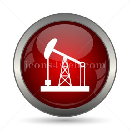 Oil pump vector icon - Icons for website