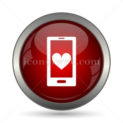 Online dating vector icon - Icons for website