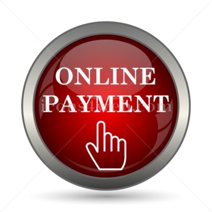 Online payment vector icon - Icons for website