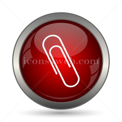 Paperclip vector icon - Icons for website