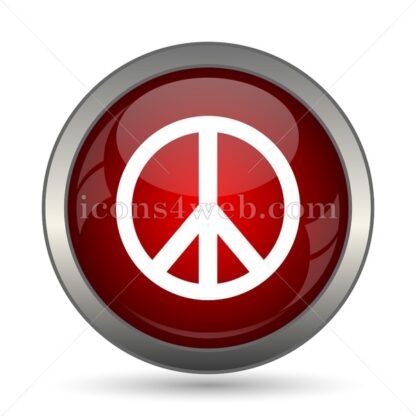 Peace vector icon - Icons for website