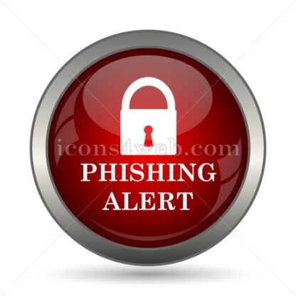 Phishing alert vector icon - Icons for website