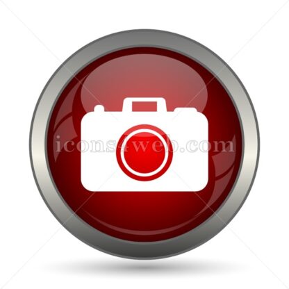 Photo camera vector icon - Icons for website