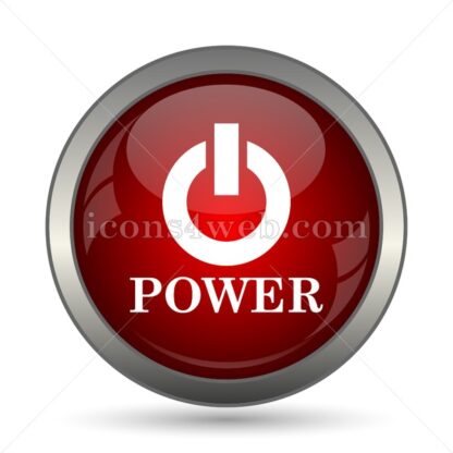 Power vector icon - Icons for website