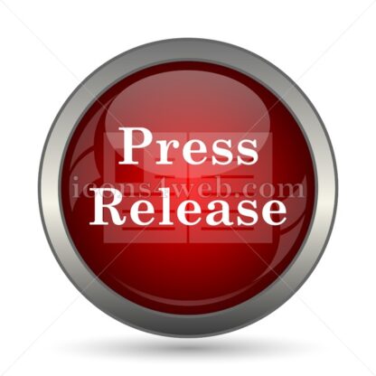 Press release vector icon - Icons for website