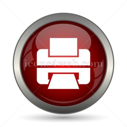 Printer vector icon - Icons for website