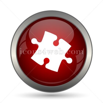 Puzzle piece vector icon - Icons for website