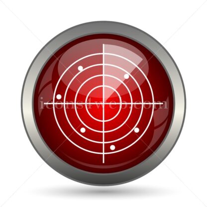 Radar vector icon - Icons for website