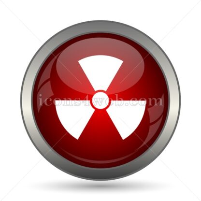 Radiation vector icon - Icons for website