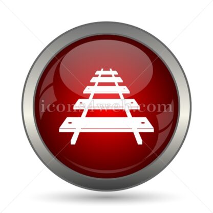 Rail road vector icon - Icons for website