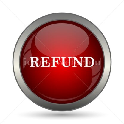 Refund vector icon - Icons for website