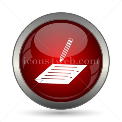 Registration vector icon - Icons for website