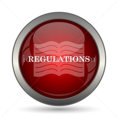 Regulations vector icon - Icons for website