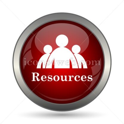 Resources vector icon - Icons for website