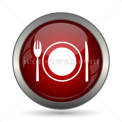 Restaurant vector icon - Icons for website