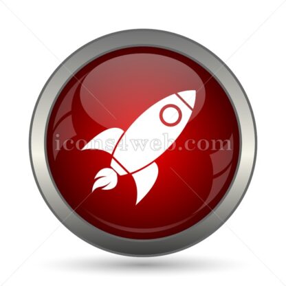 Rocket vector icon - Icons for website