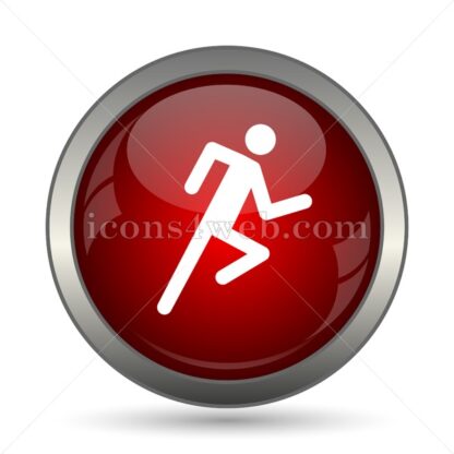 Running man vector icon - Icons for website