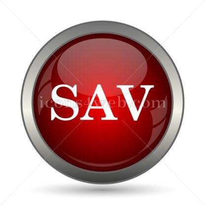SAV vector icon - Icons for website