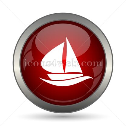 Sailboat vector icon - Icons for website