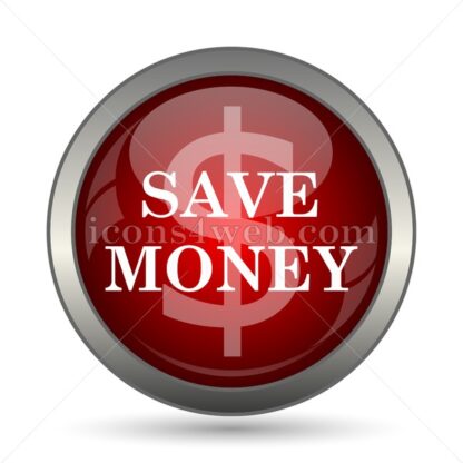 Save money vector icon - Icons for website