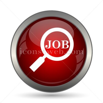 Search for job vector icon - Icons for website