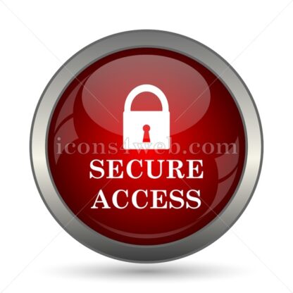 Secure access vector icon - Icons for website