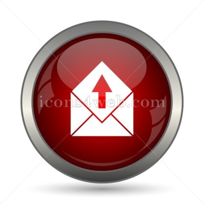 Send e-mail vector icon - Icons for website