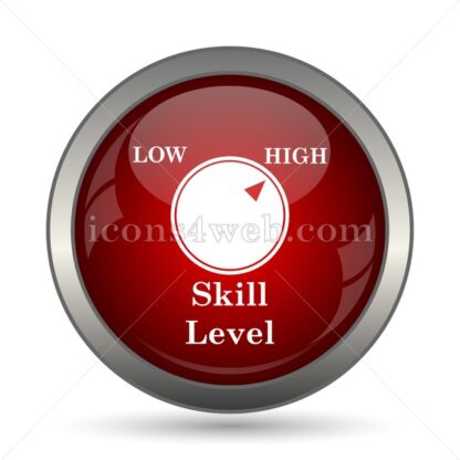 Skill level vector icon - Icons for website