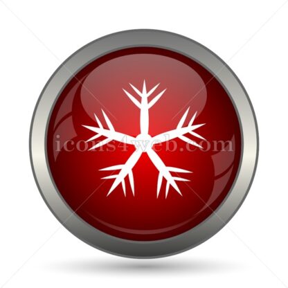 Snowflake vector icon - Icons for website