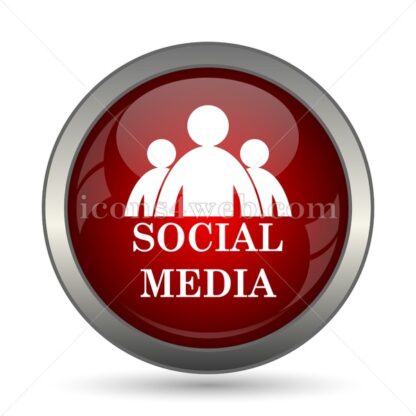 Social media vector icon - Icons for website