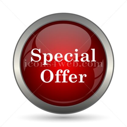 Special offer vector icon - Icons for website