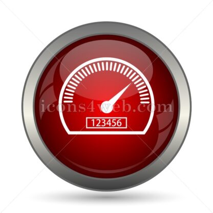 Speedometer vector icon - Icons for website
