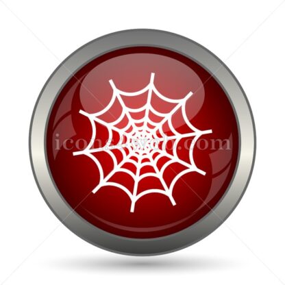 Spider web vector icon - Icons for website