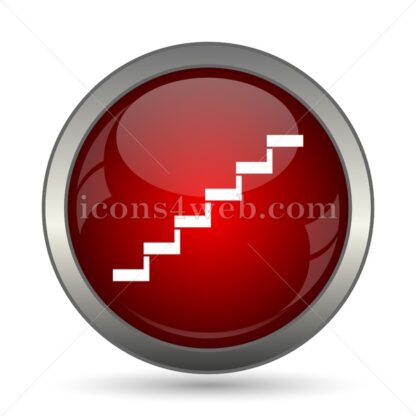 Stairs vector icon - Icons for website