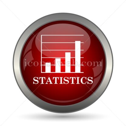 Statistics vector icon - Icons for website