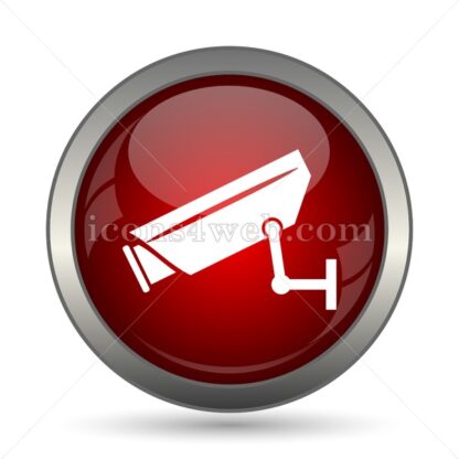 Surveillance camera vector icon - Icons for website