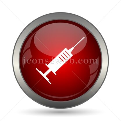 Syringe vector icon - Icons for website