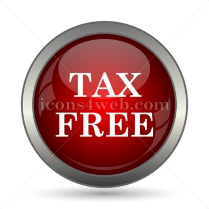 Tax free vector icon - Icons for website