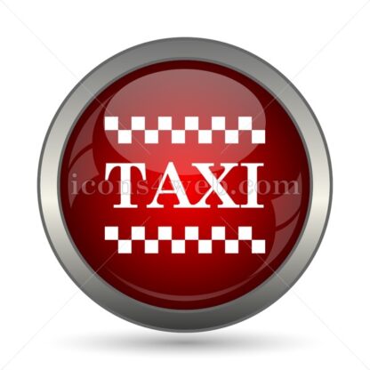Taxi vector icon - Icons for website