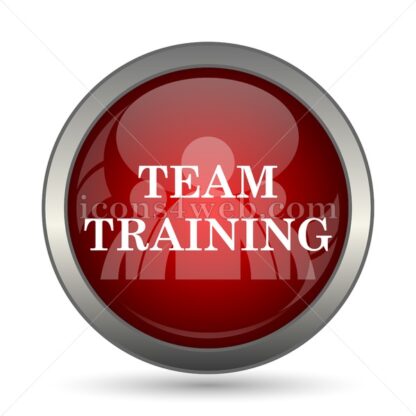 Team training vector icon - Icons for website